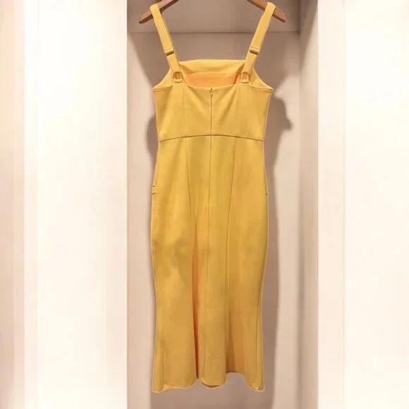 NWT Elliatt Artists Midi Dress in Sunny Yellow - Picture 11 of 12
